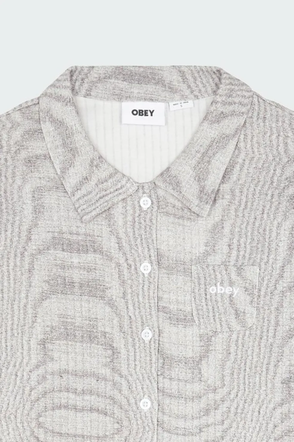 NOISE BUTTON - Chemisier | Blanc