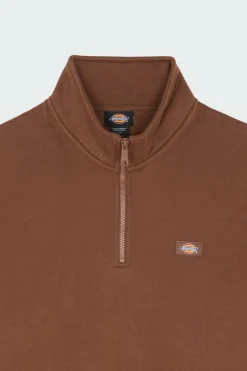 OAKPORT QUARTER ZIP - Sweatshirt | Marron