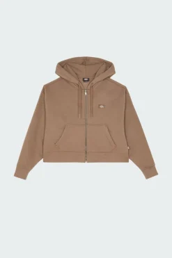 OAKPORT ZIP - Hoodie zippé | Marron