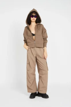 OAKPORT ZIP - Hoodie zippé | Marron