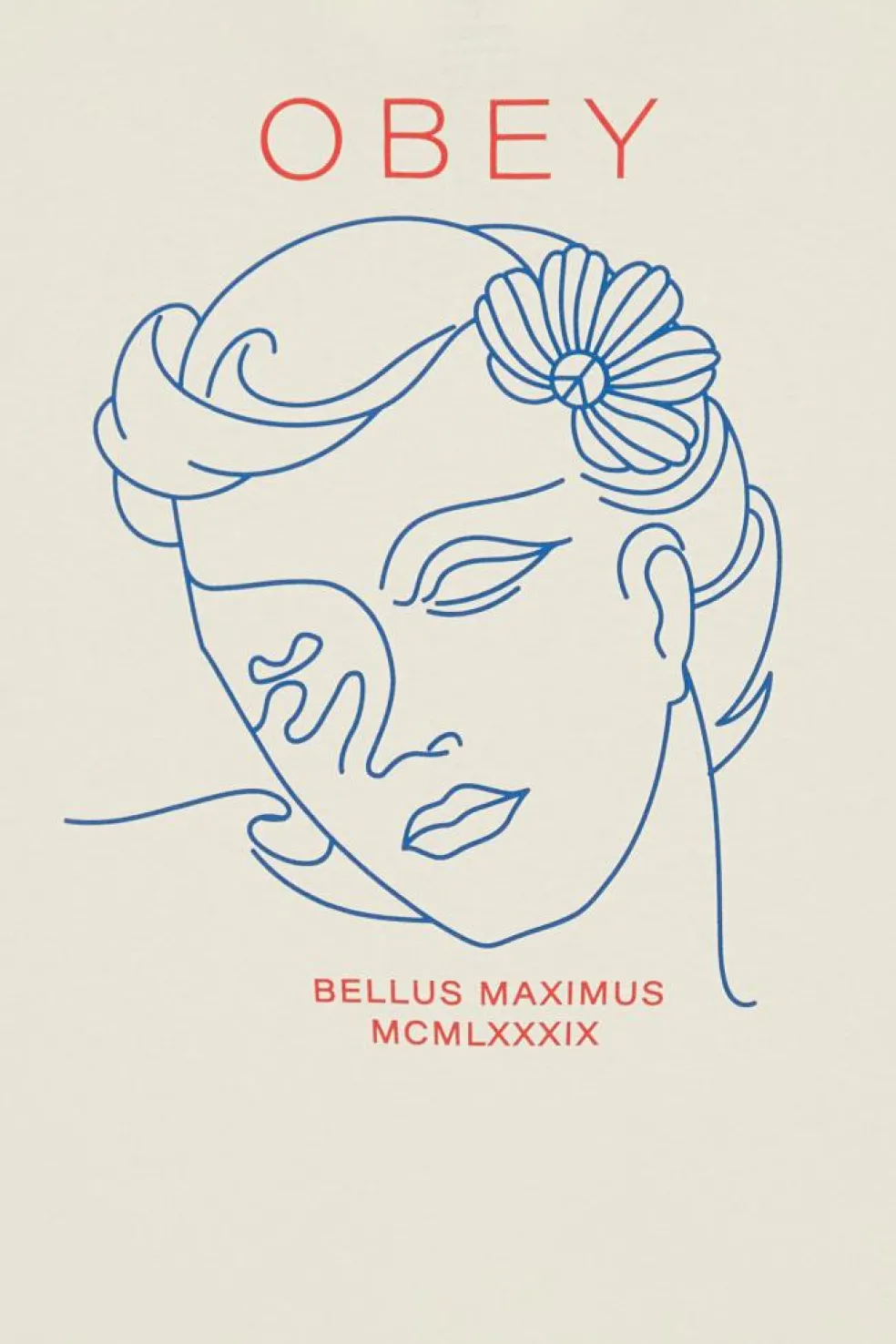 OBEY BELLA MAXIMUS - T-shirt | Beige