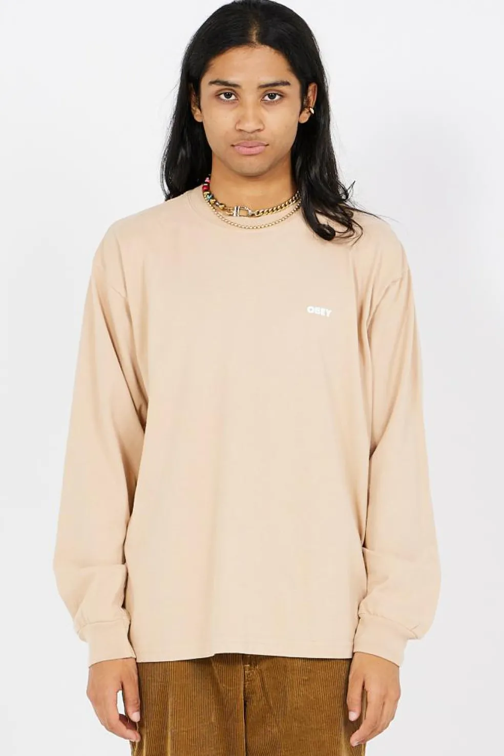 OBEY BOD 3 IRC - T-shirt | Beige