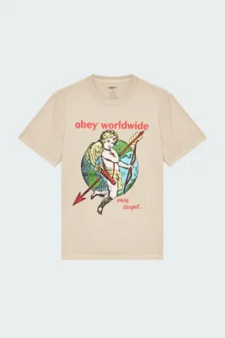 OBEY CHERUB EASY TARGET - T-shirt | Multicolore