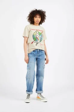 OBEY CHERUB EASY TARGET - T-shirt | Multicolore