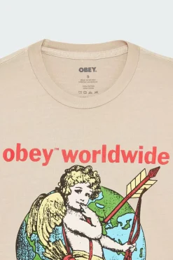 OBEY CHERUB EASY TARGET - T-shirt | Multicolore