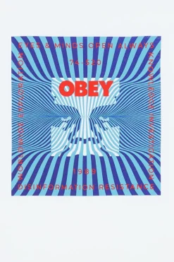 OBEY DISINFORMATION RESISTANCE - T-shirt | Blanc