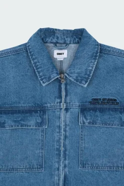 OBEY EASTON JACKET - Veste | Bleu