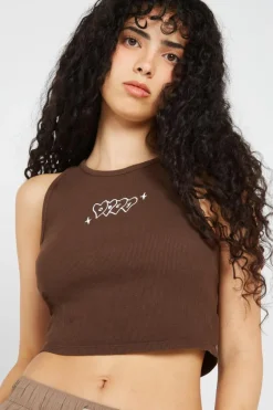 OBEY HEARTS - Top | Marron