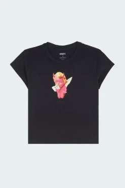 OBEY LITTLE DEVIL - T-shirt | Noir