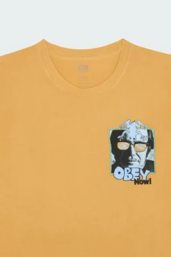 OBEY NOW! - T-shirt | Orange