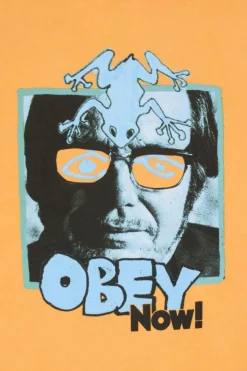 OBEY NOW! - T-shirt | Orange