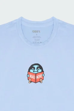 OBEY READ MORE - T-shirt | Bleu