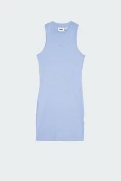 OBEY RIB KNIT DRESS - Robe | Bleu
