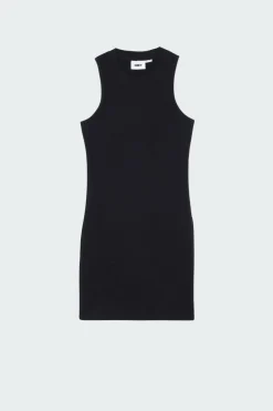 OBEY RIB KNIT DRESS - Robe | Noir