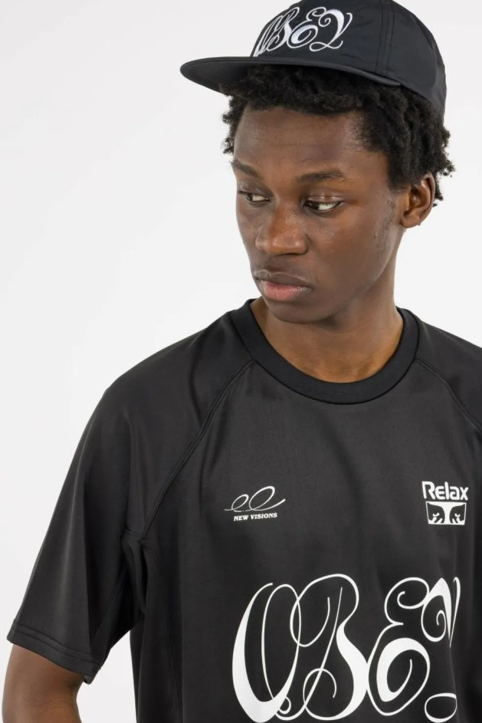 OBEY SCRIPT NYLON 6 PNL - Casquette | Noir