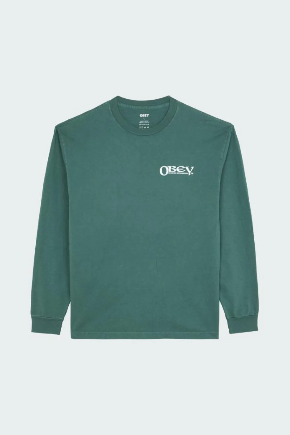 OBEY SENSORY EXP - T-shirt | Vert