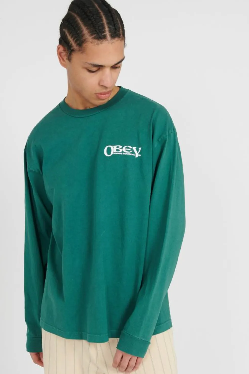 OBEY SENSORY EXP - T-shirt | Vert