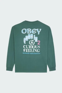 OBEY SENSORY EXP - T-shirt | Vert