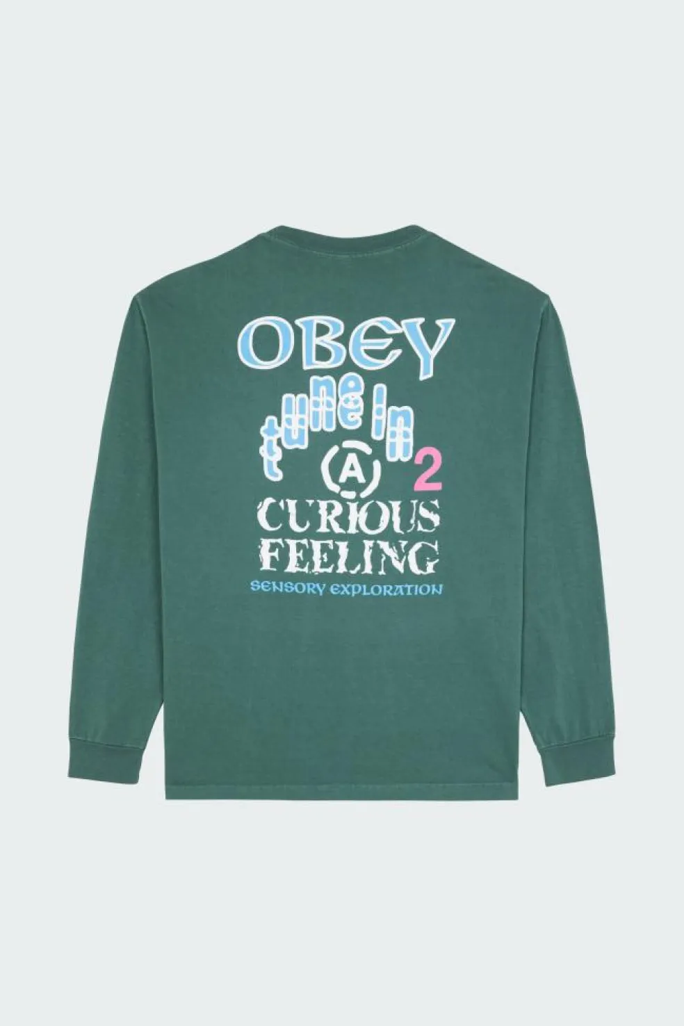 OBEY SENSORY EXP - T-shirt | Vert