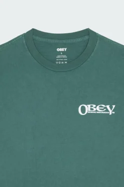 OBEY SENSORY EXP - T-shirt | Vert