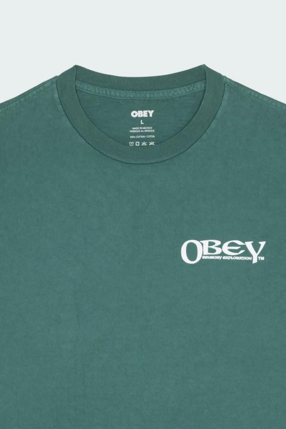 OBEY SENSORY EXP - T-shirt | Vert