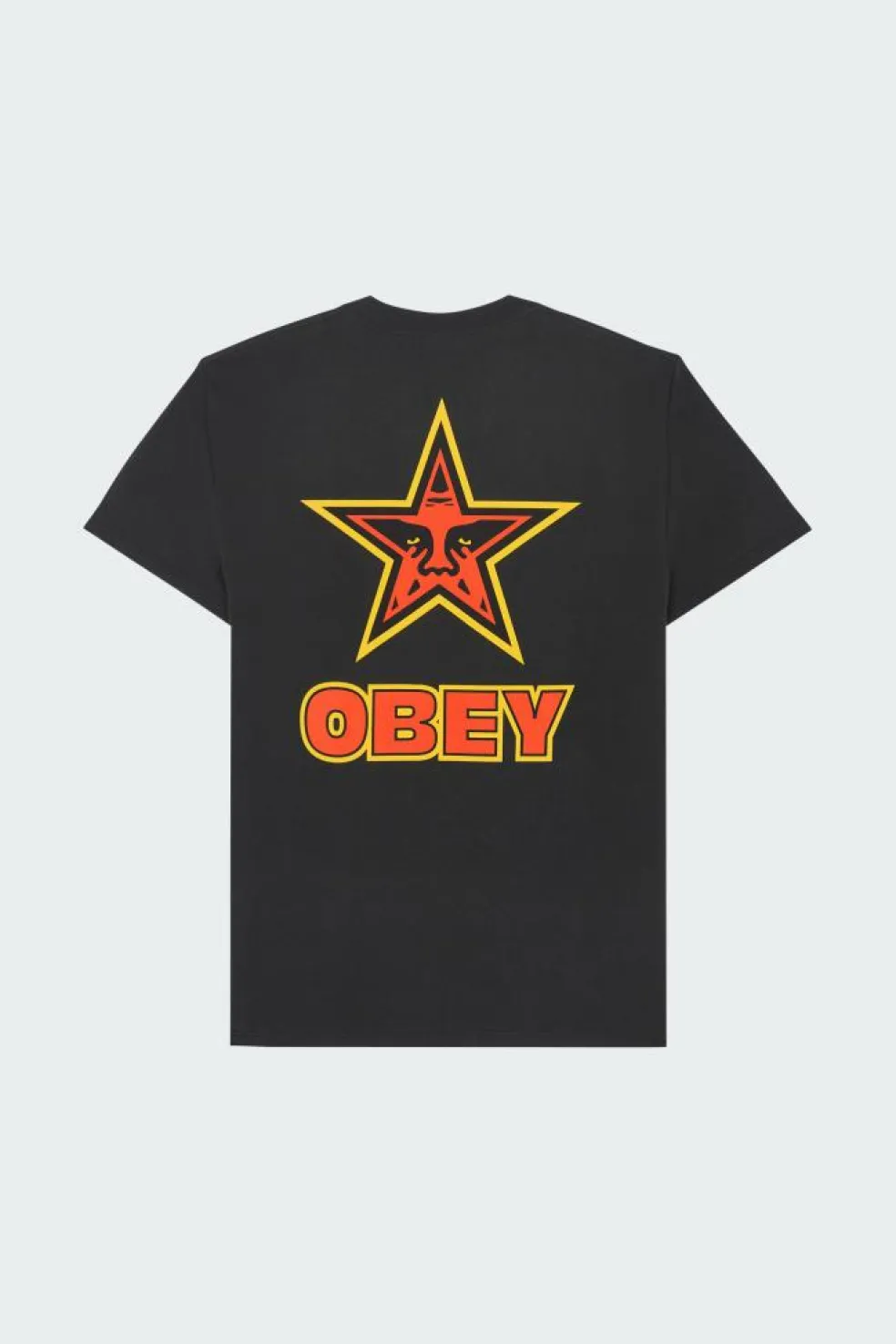 OBEY STAR - T-shirt | Noir