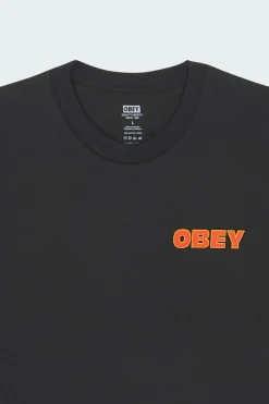 OBEY STAR - T-shirt | Noir