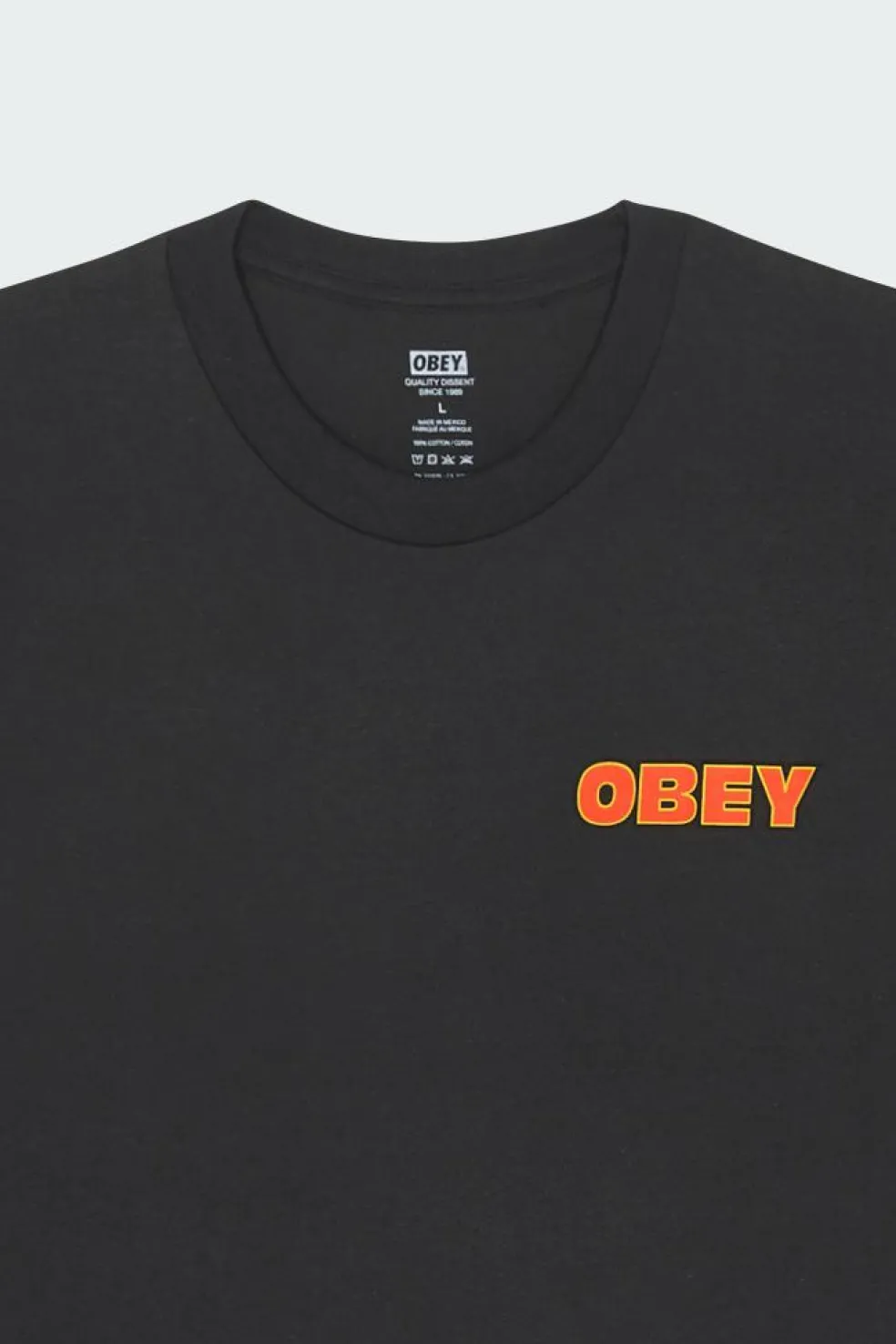 OBEY STAR - T-shirt | Noir