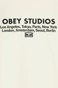 OBEY STUDIOS - Hoodie | Beige