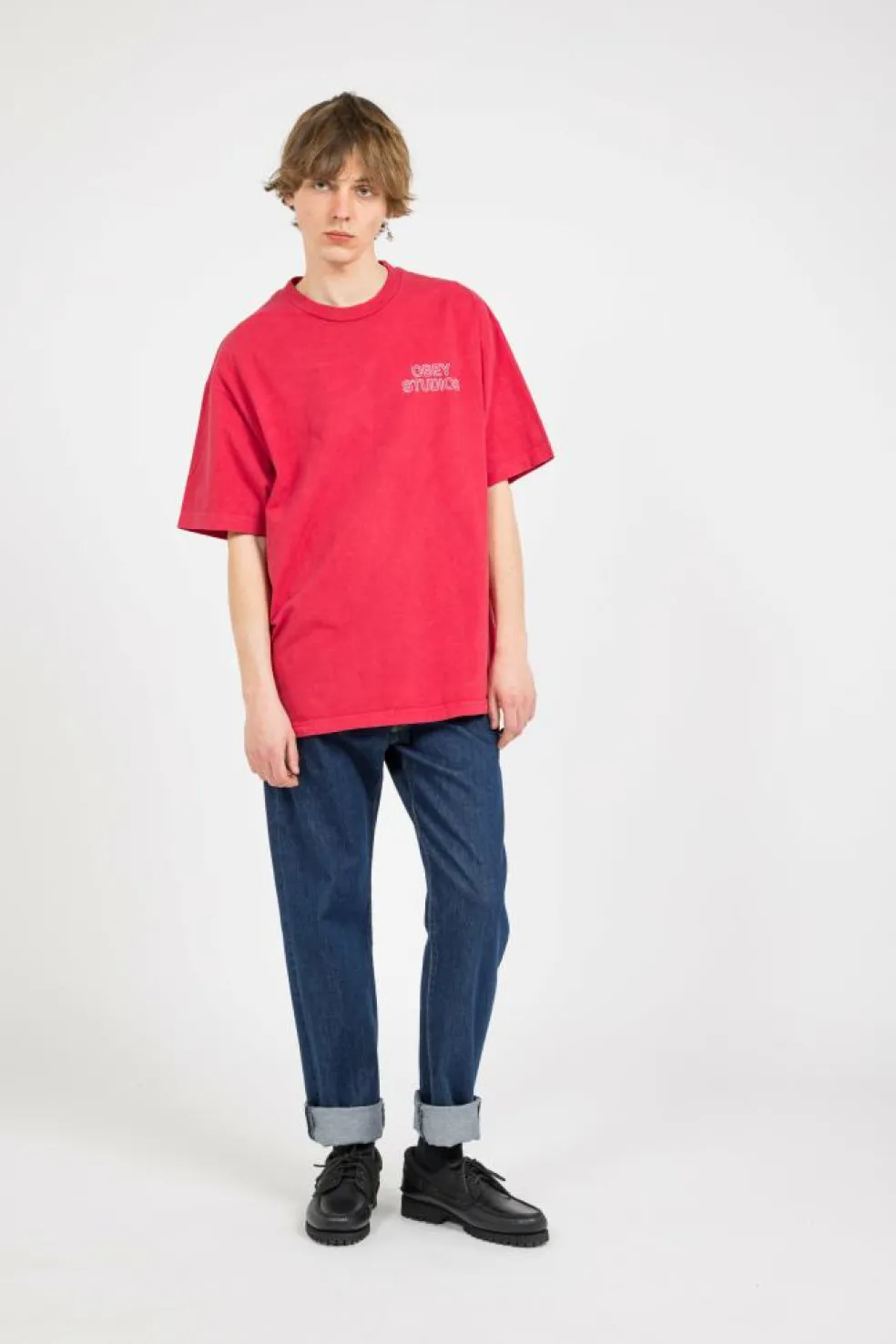 OBEY STUDIOS OUT - T-shirt | Rose