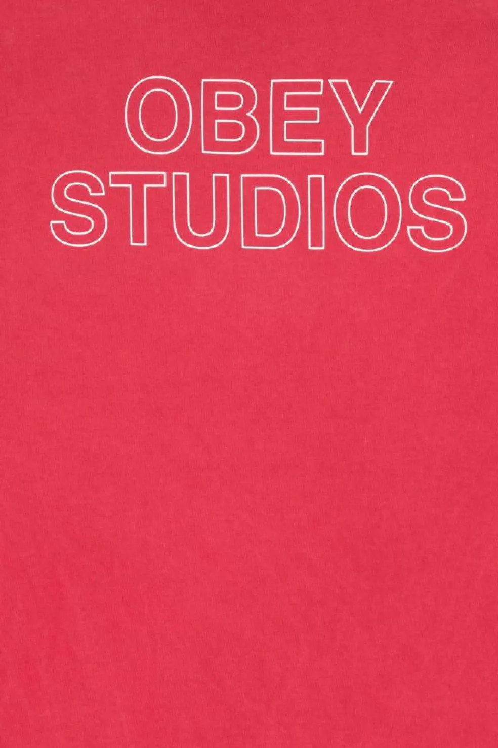 OBEY STUDIOS OUT - T-shirt | Rose