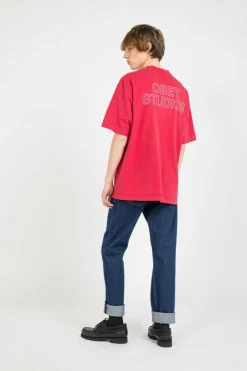 OBEY STUDIOS OUT - T-shirt | Rose
