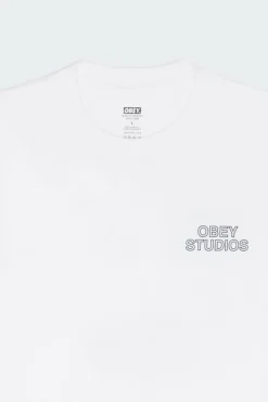 OBEY STUDIOS PA - T-shirt | Blanc