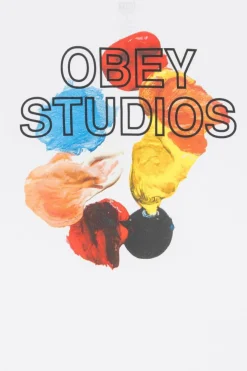 OBEY STUDIOS PA - T-shirt | Blanc