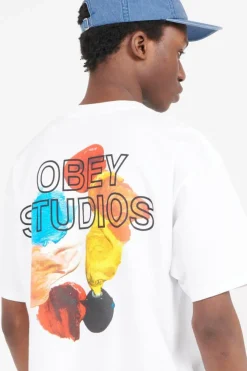 OBEY STUDIOS PA - T-shirt | Blanc