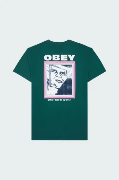 OBEY WE SEE YOU - T-shirt | Vert