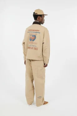 OG Arcan Graphic Jacket - Veste | Beige