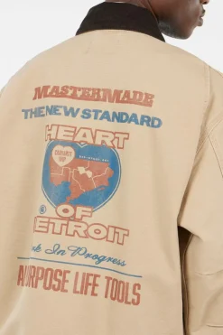 OG Arcan Graphic Jacket - Veste | Beige