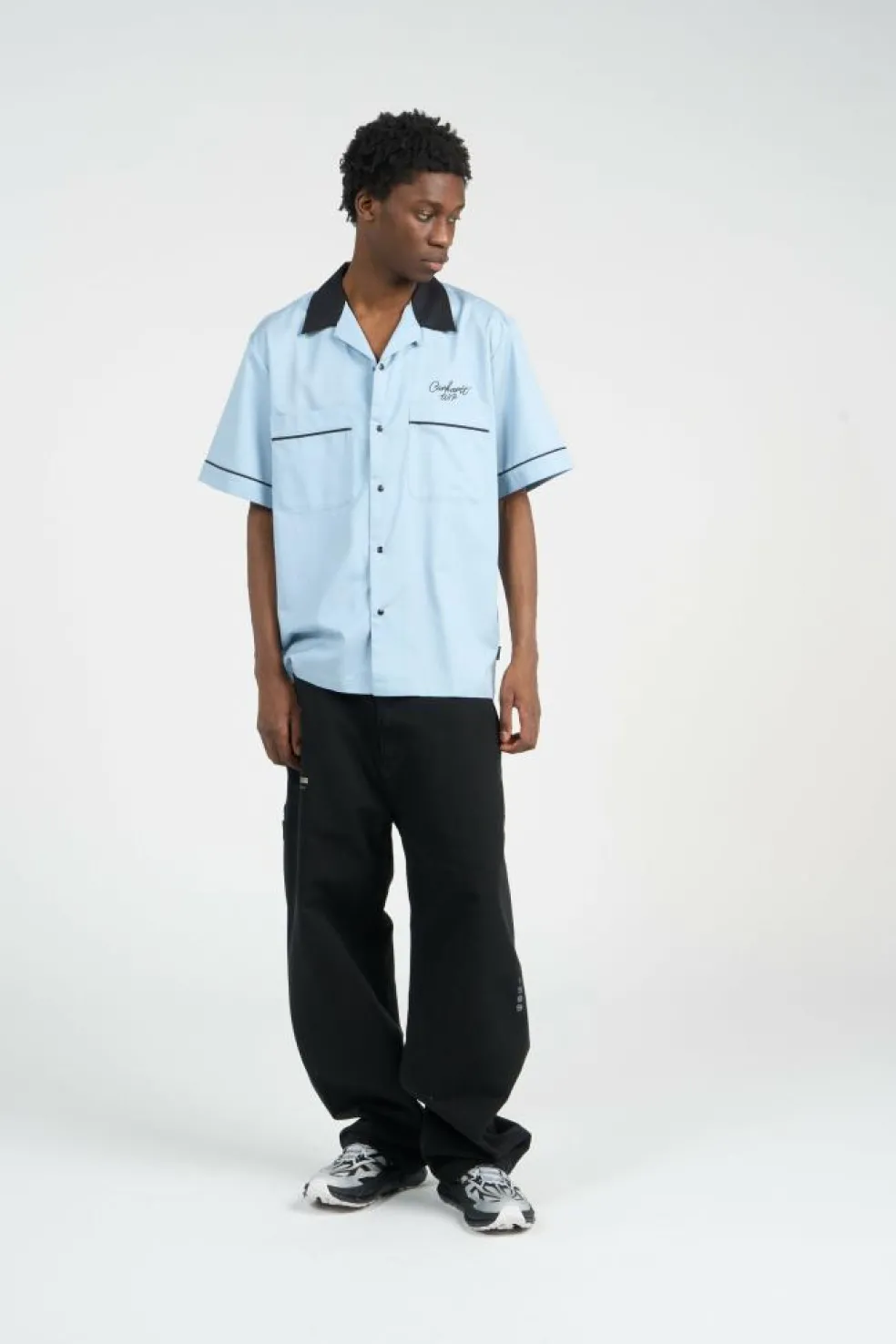 OG Single Knee Graphic Pant - Pantalon | Noir