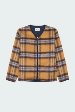 OLAF BLUR WOOL LINER - veste | Marron