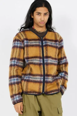 OLAF BLUR WOOL LINER - veste | Marron