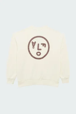 OLAF WMN FACE CREWNECK - Sweatshirt | Beige