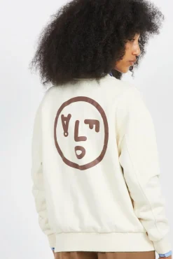 OLAF WMN FACE CREWNECK - Sweatshirt | Beige