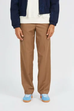 OLAF WMN SUIT TROUSERS - Pantalon | Marron