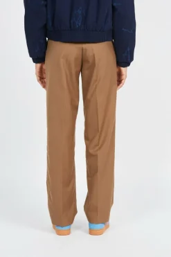 OLAF WMN SUIT TROUSERS - Pantalon | Marron