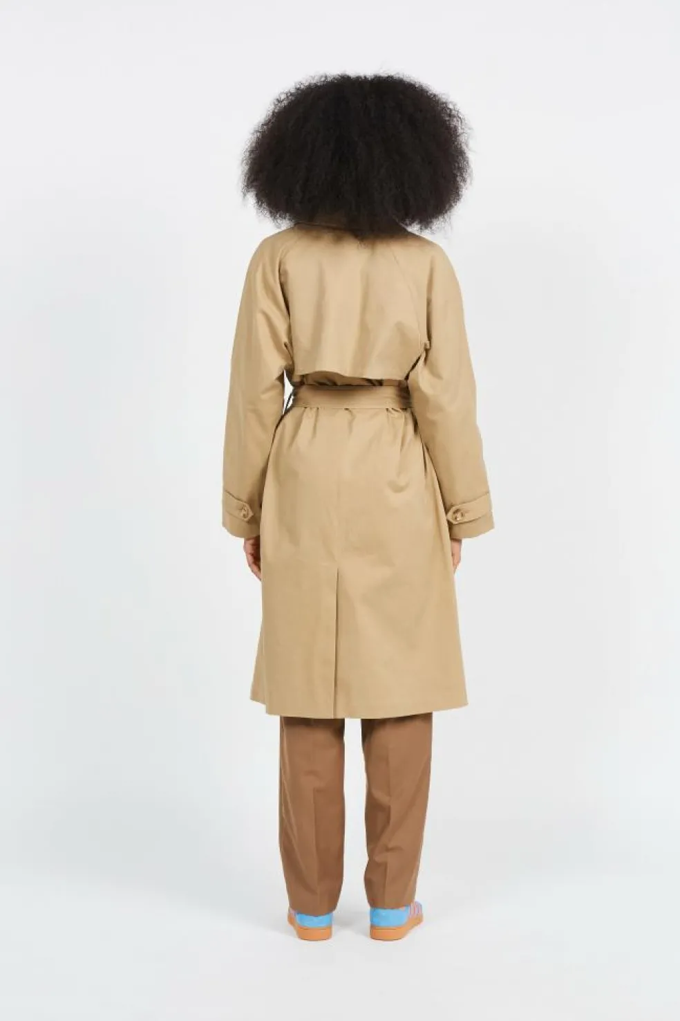 OLAF WMN TRENCH COAT - trench | Kaki