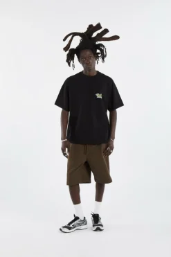 Olive black - T-shirt | Noir