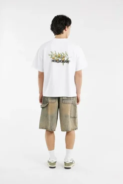 Olive white - T-shirt | Blanc