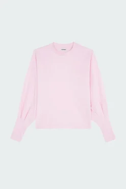 O-NECK DETAIL SWEAT - Sweatshirt | Rose
