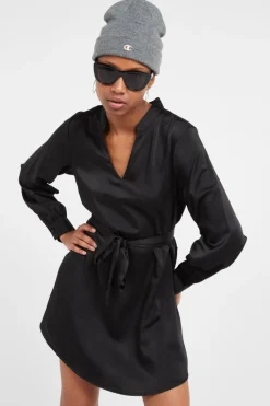 ONLTHALIA L/S V-NECK TUNIC BF PTM - Chemisier | Noir